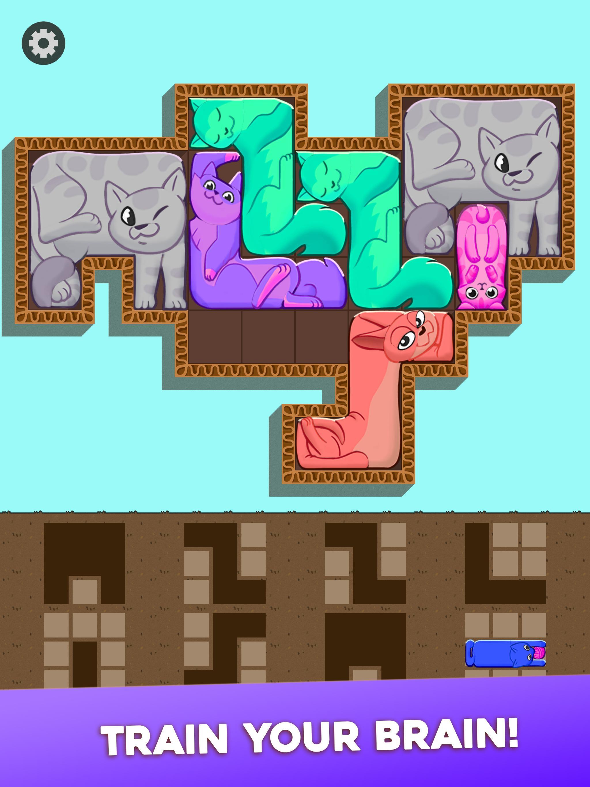 Block Puzzle Cats ภาพหน้าจอเกม