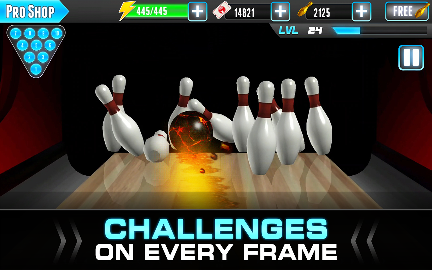 Cuplikan Layar Game PBA® Bowling Challenge
