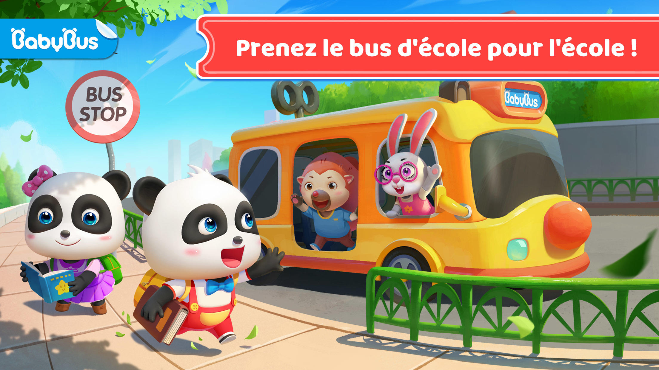Screenshot 1 of Bus scolaire de Bébé Panda 8.69.07.20
