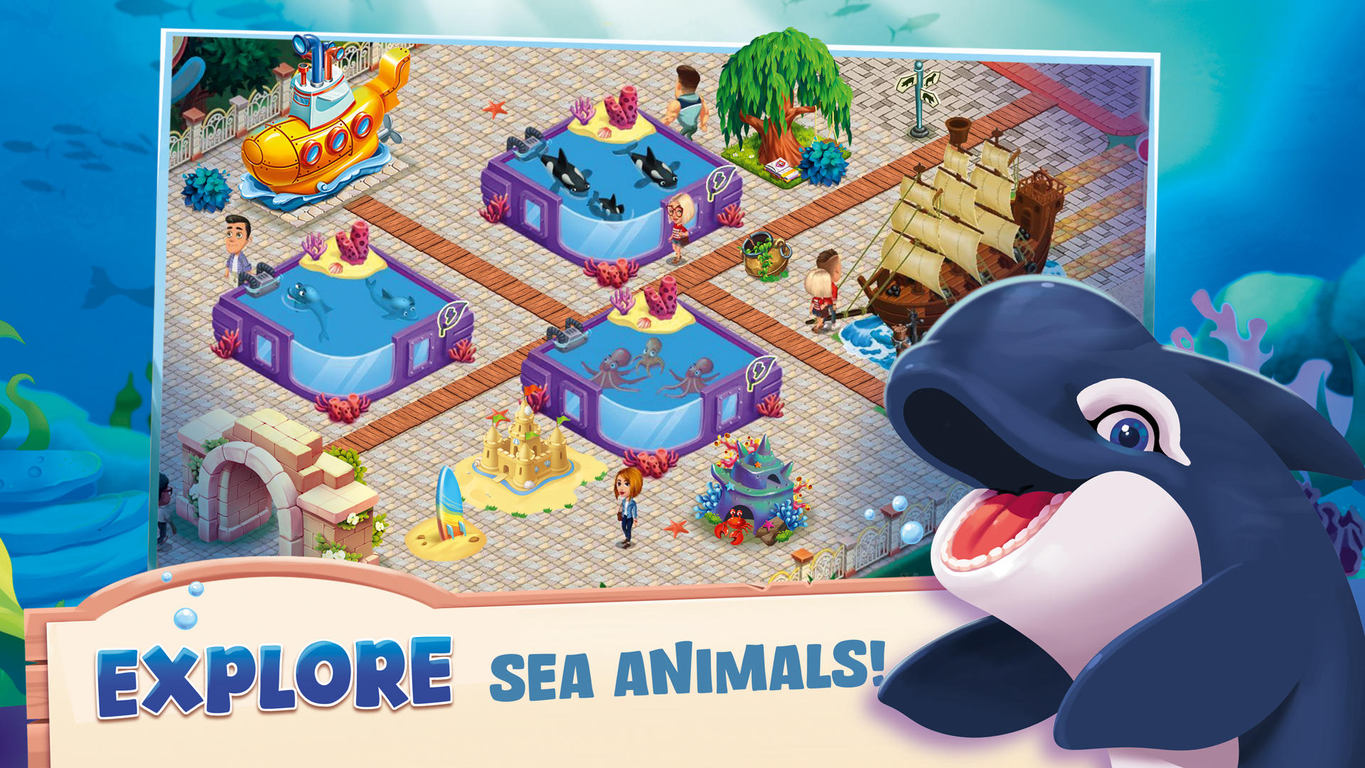 Скриншот игры Zoo Craft: Animal Park Tycoon
