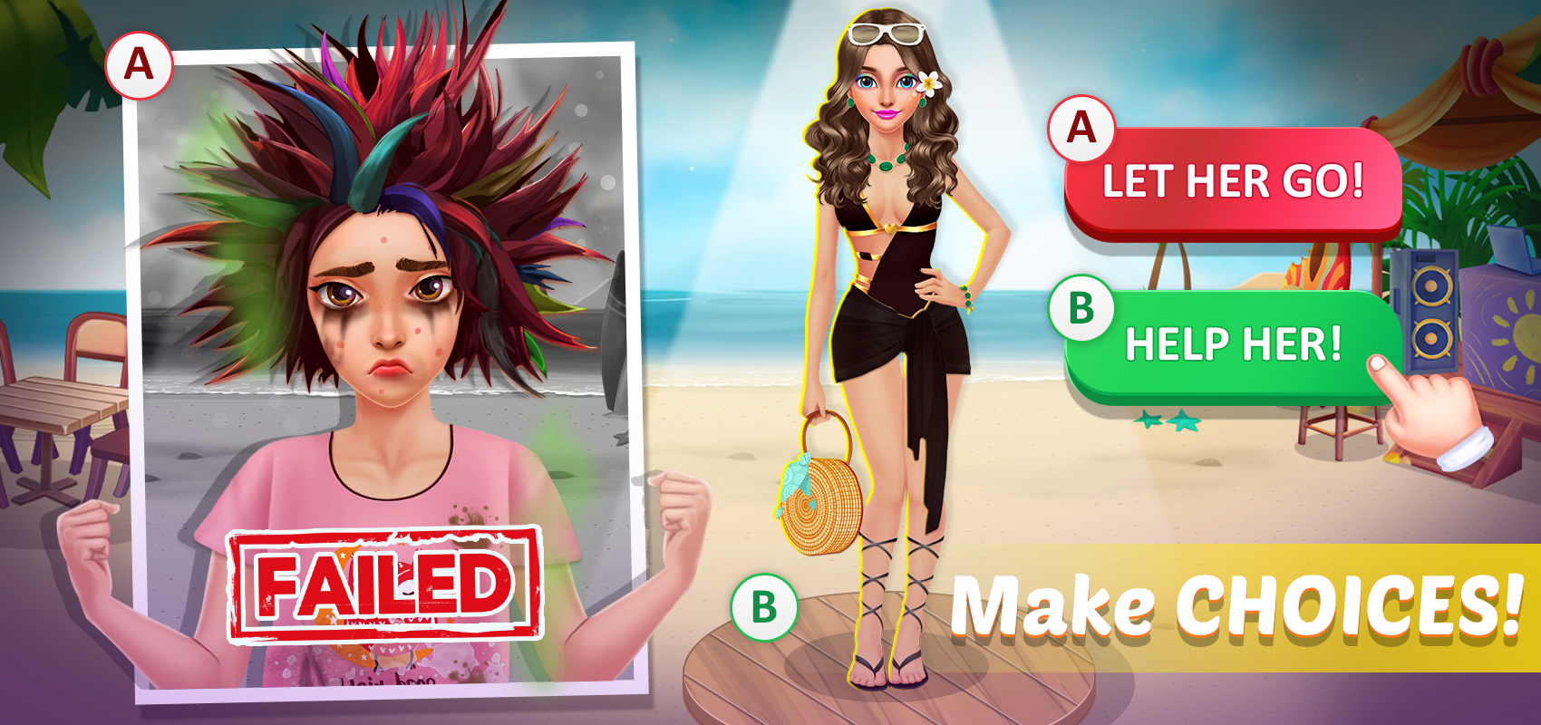 Screenshot of Makeover Madness: Cook & Style