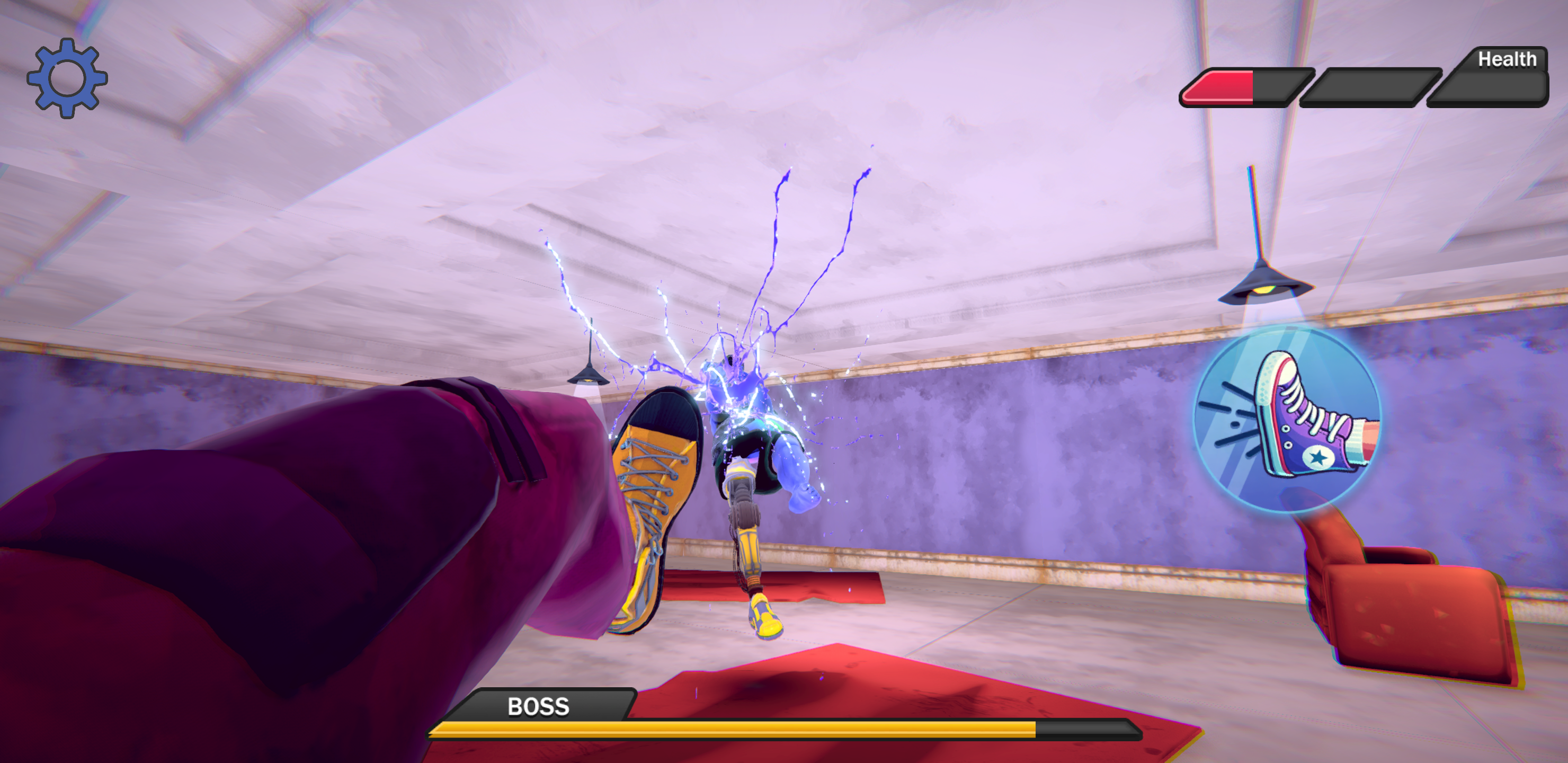 Kick Strike: Power Blast Game Screenshot