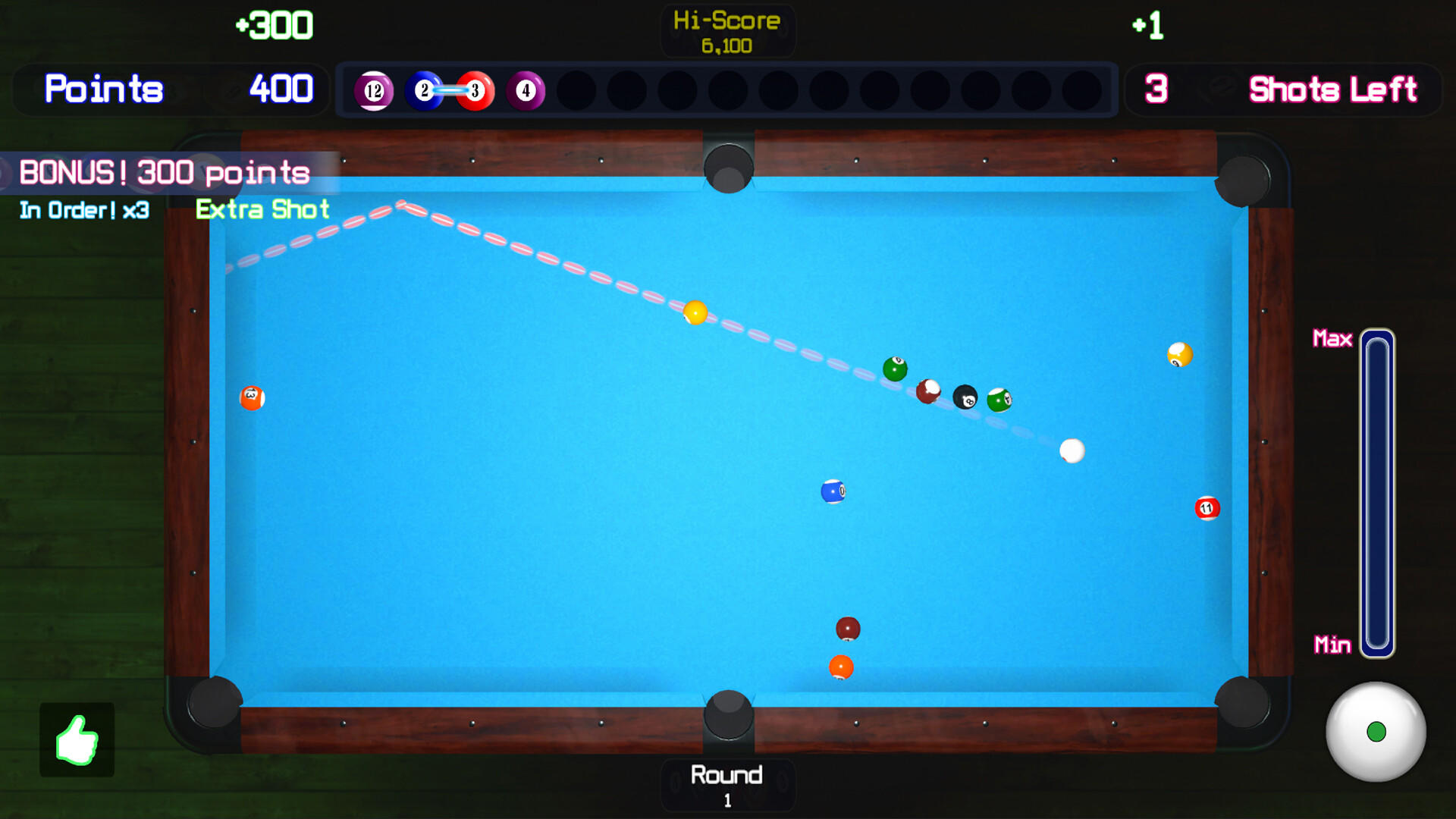 Screenshot of 8-Ball Pocket