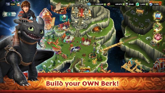 Dragons: Rise of Berk ภาพหน้าจอเกม