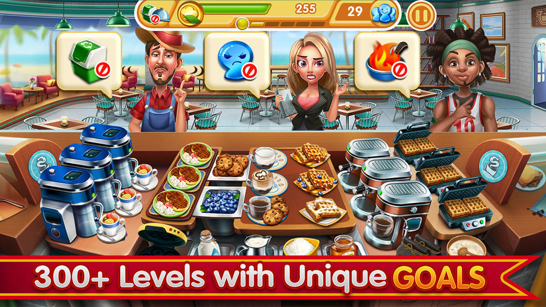 Cooking City - crazy restaurant game ภาพหน้าจอเกม