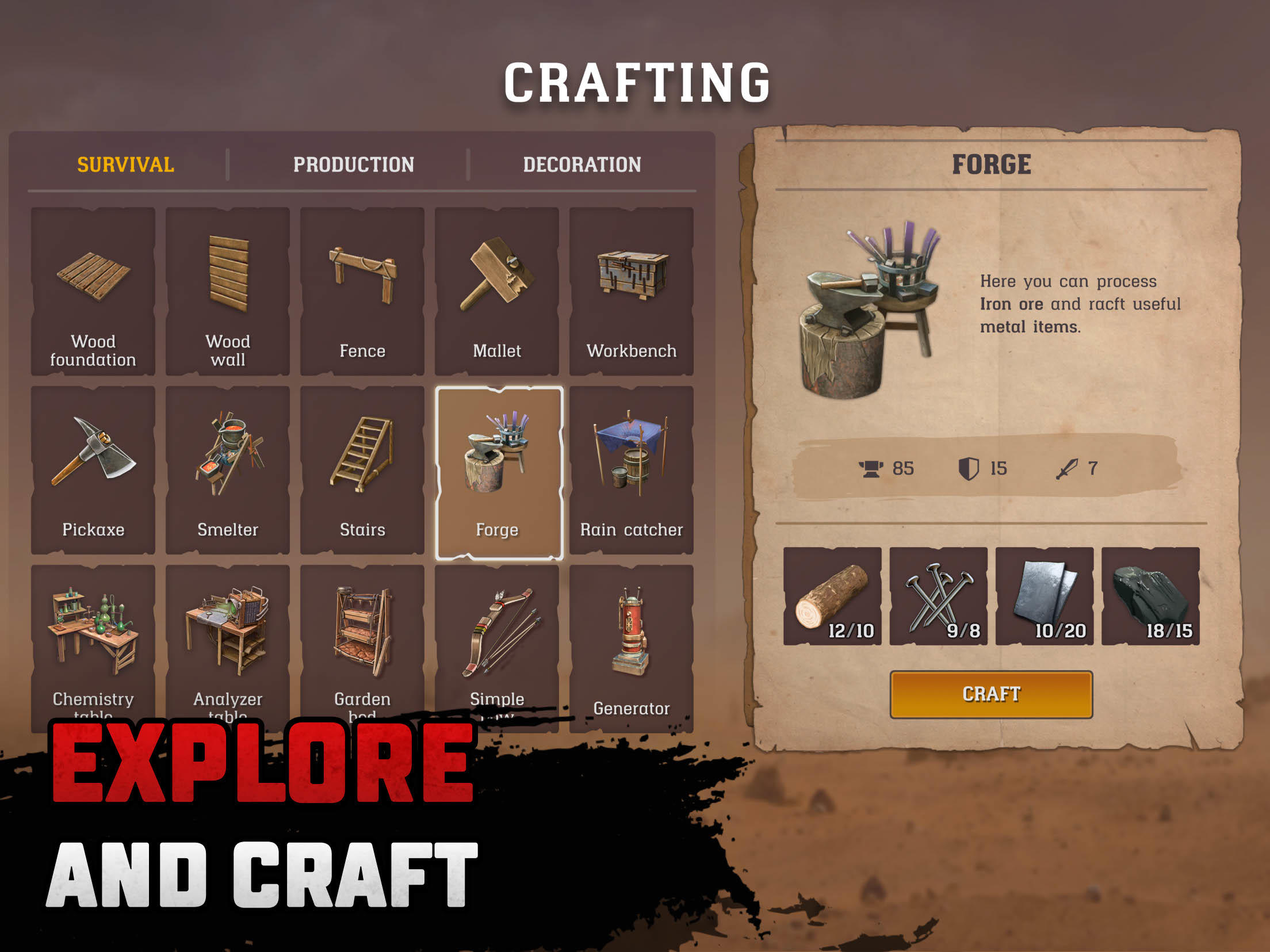 Screenshot of Raft® Survival: Desert Nomad