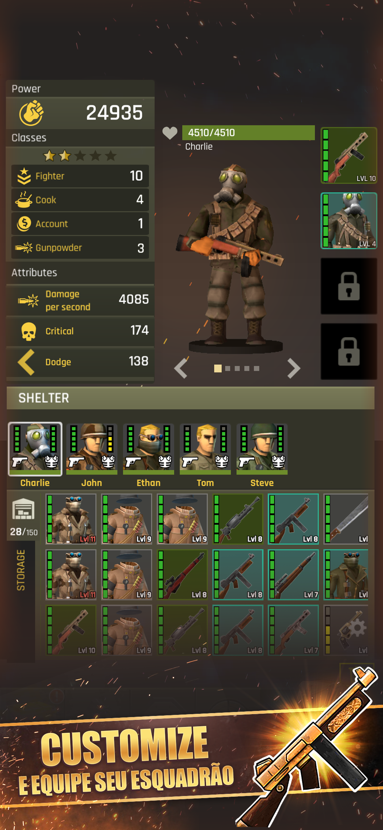 Captura de Tela do Jogo Last War: Shelter Heroes