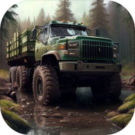 Mud Truck Offroad Runner Game