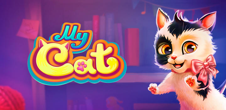 Banner of My Cat - Virtual Pet | Tamagotchi kitten simulator 3.3.0.0