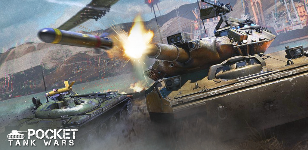 Banner of Pocket Tank Wars - 3D бесплатная игра в защиту города 1.1.1