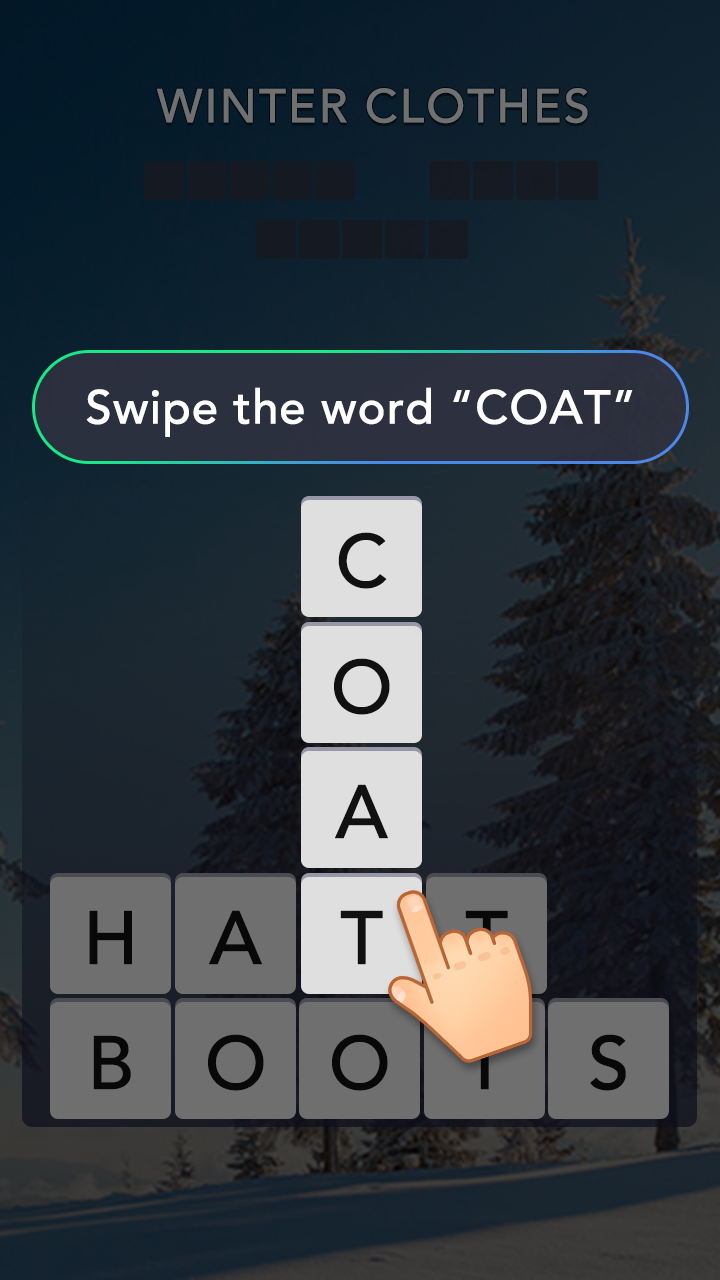 Cuplikan Layar Game Word Tiles: Relax n Refresh