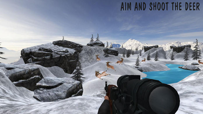 Captura de Tela do Jogo Deer Jungle Sniper Hunter 2016: Hunt in Amazon Forest Pro