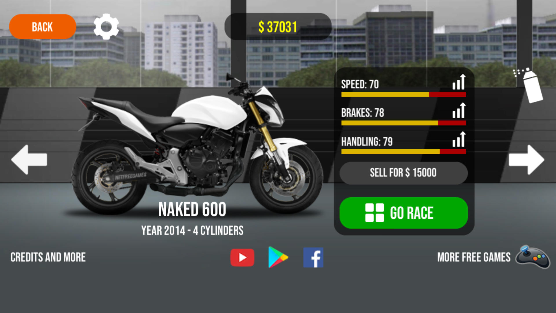 Traffic Motos 3 Game Screenshot
