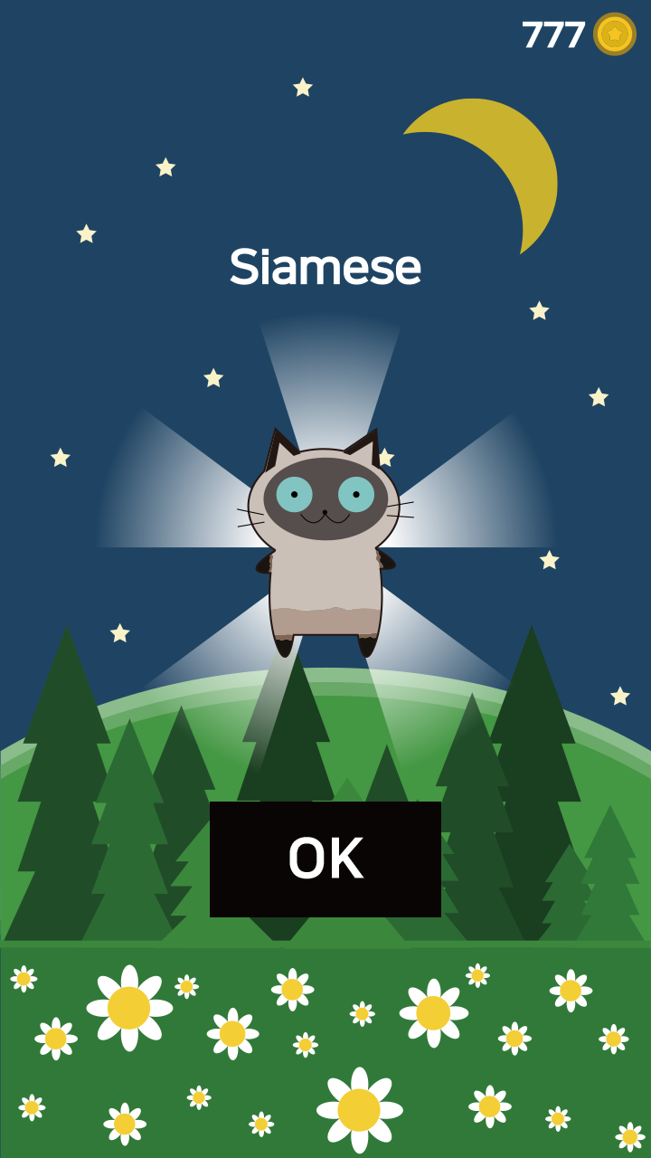 Jump cat Game Screenshot