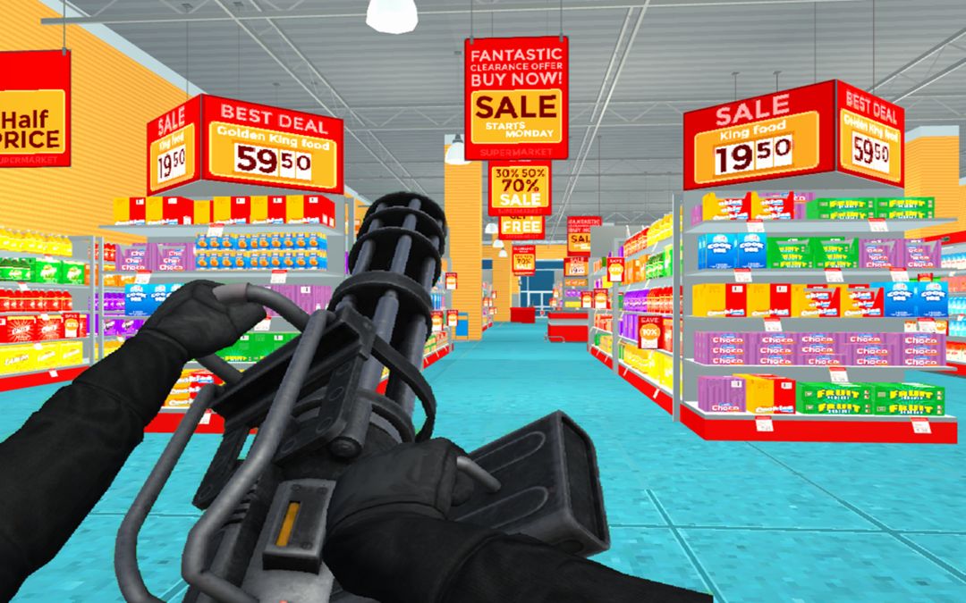 Destroy Office- Smash Market screenshot game