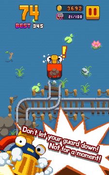 Infinite Train Game Screenshot