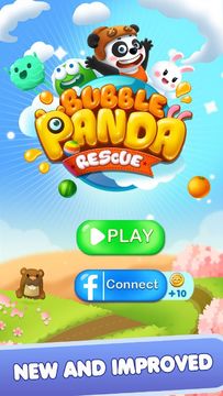Bubble Panda Rescue Game Screenshot