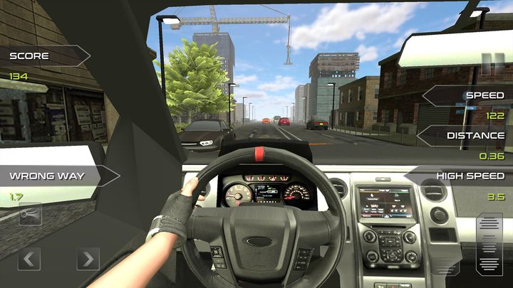 Screenshot 1 of SUV Traffic Driving 1.0
