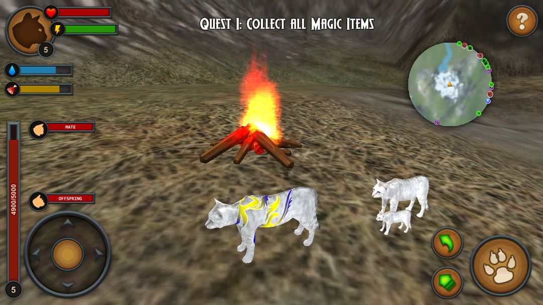 Cats of the Arctic screenshot game