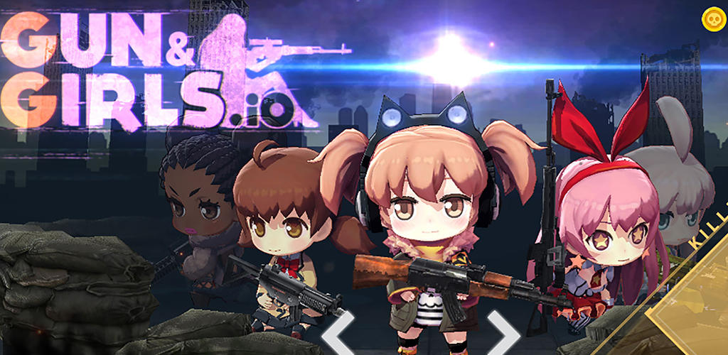 Banner of Gun&Girls.io: Batalla campal 