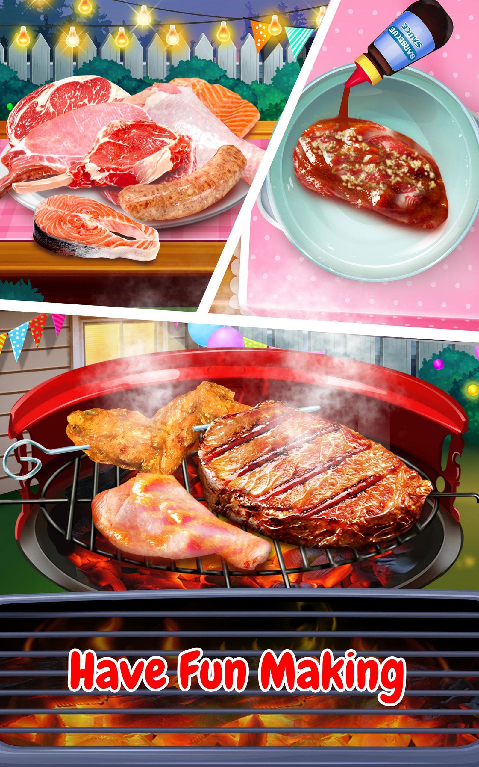 Cuplikan Layar Game Crazy BBQ Backyard Party