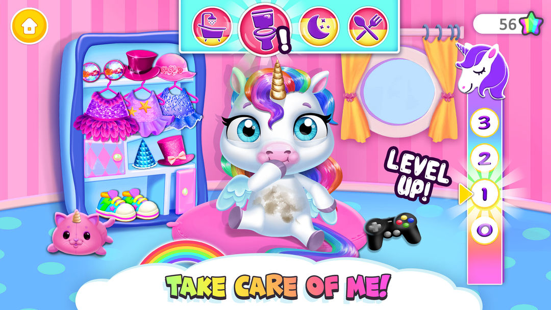 My Baby Unicorn - Pony Care screenshot game