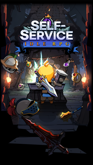 Screenshot 1 of Self-Service Knight: gioco di ruolo inattivo 