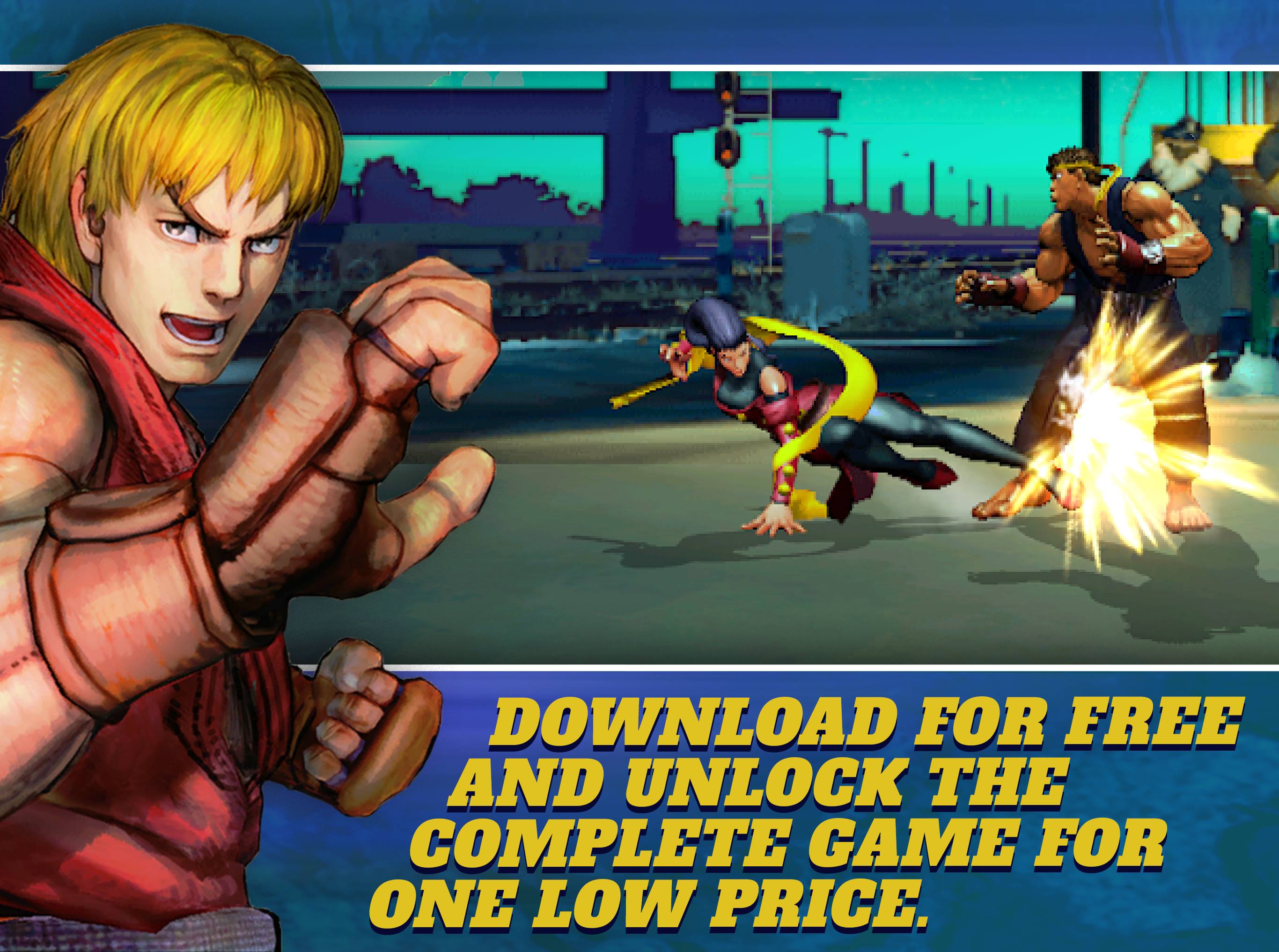 Street Fighter IV CE Game Screenshot