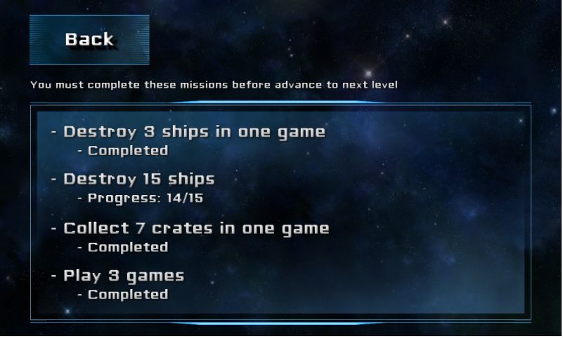 Space jet screenshot game