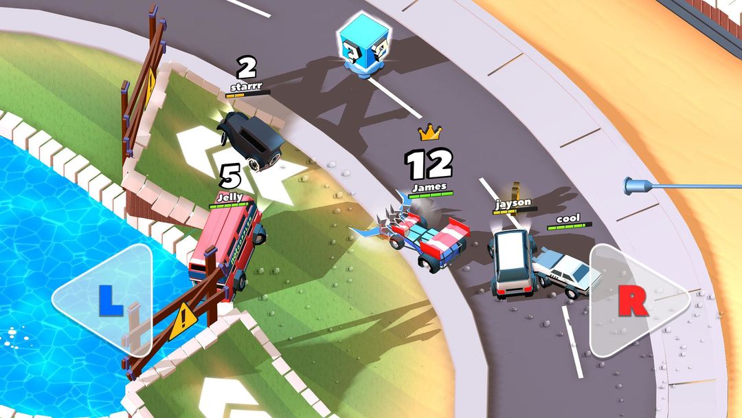 자동차 대전쟁 (Crash of Cars) 게임 스크린 샷