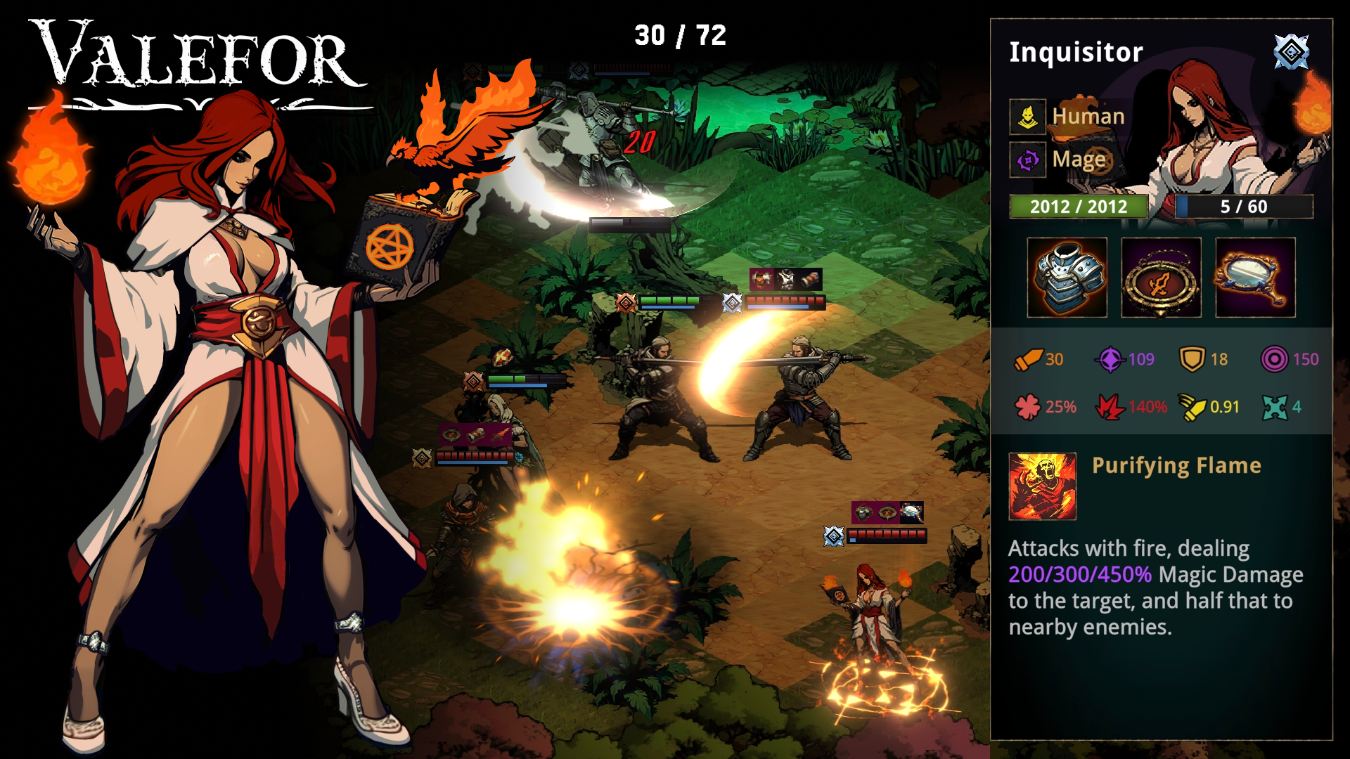 Valefor: Roguelike Tactics Game Screenshot