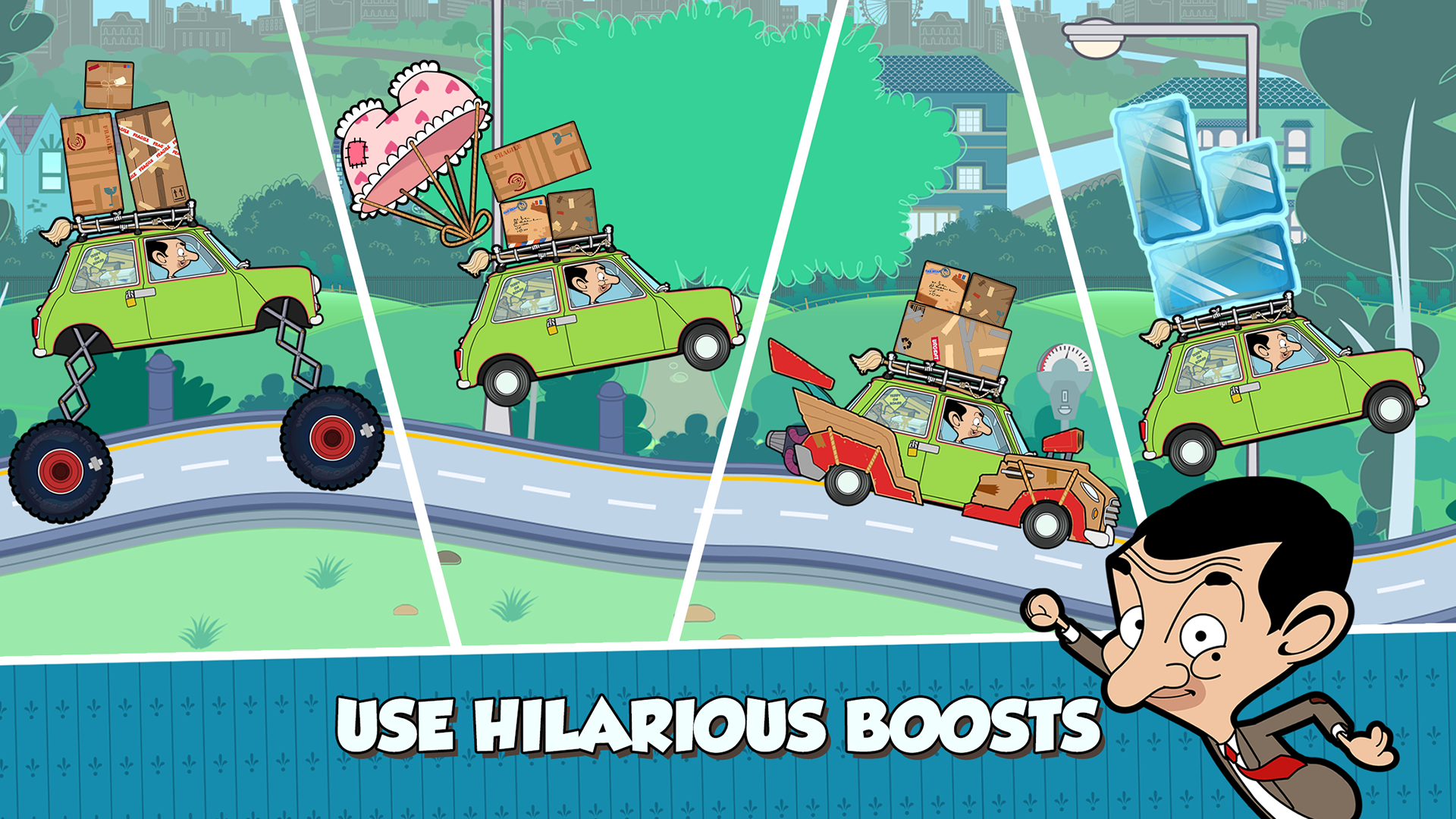 Mr Bean - Special Delivery Game Screenshot