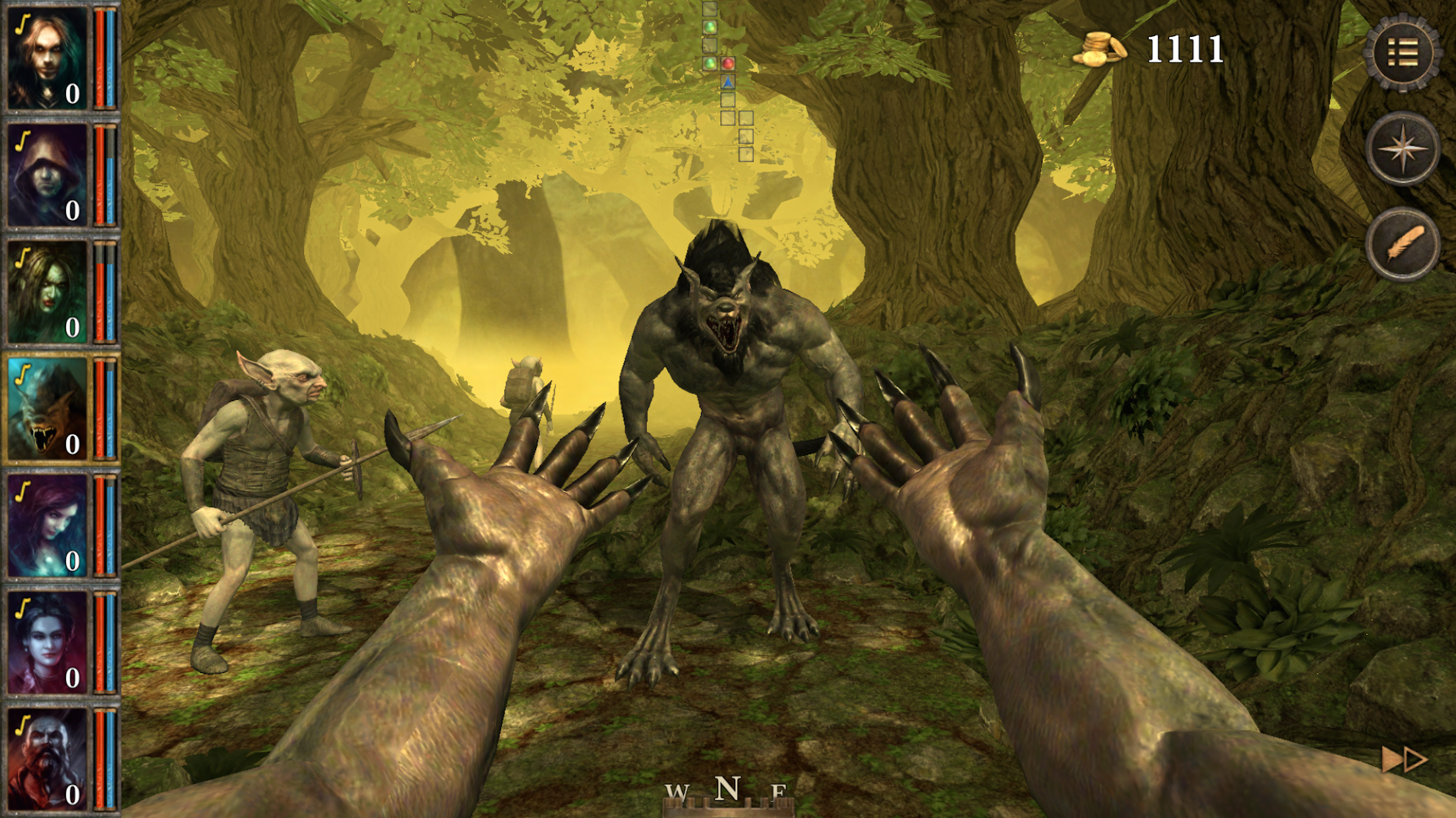 7 Mages Game Screenshot