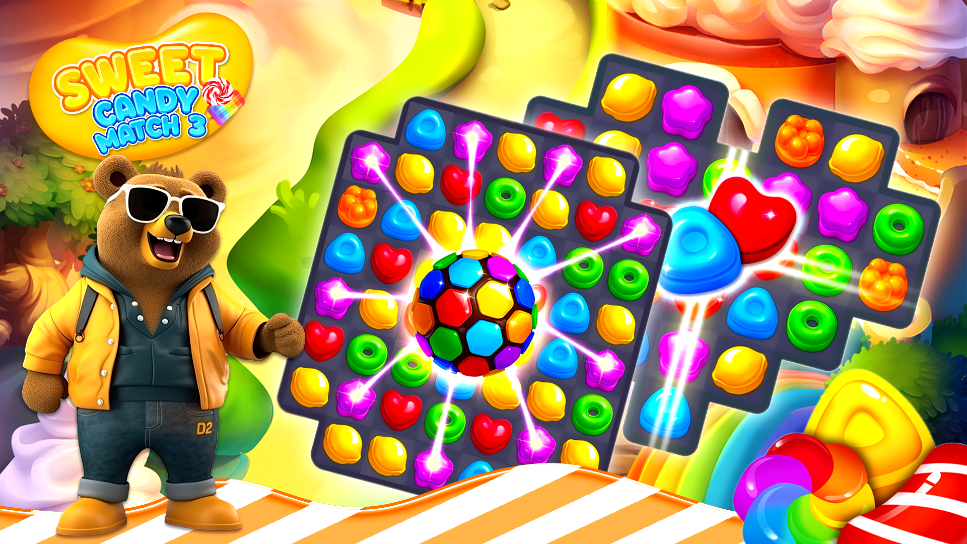 Candy Magic–Sweet Candy Match android iOS apk download for free-TapTap