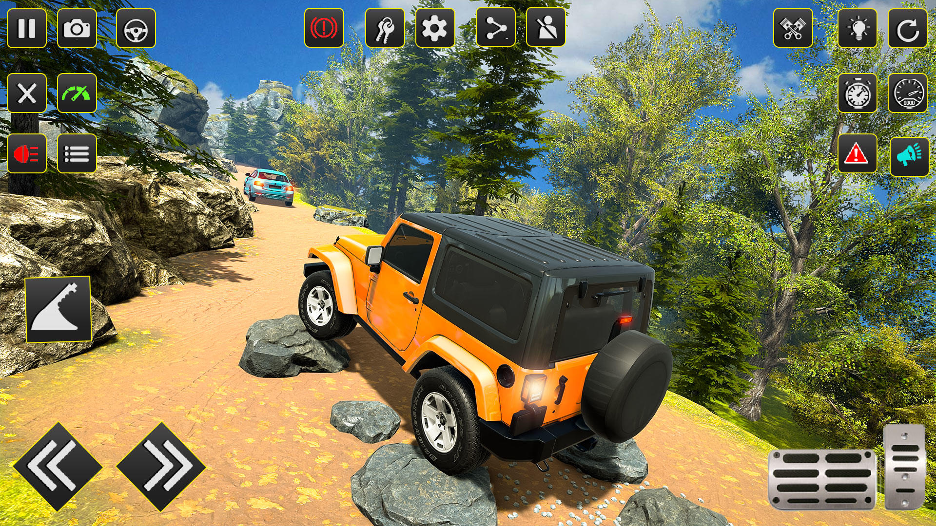 Jeep Driving Offroad Car Games Game Screenshot