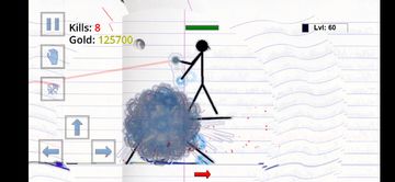 Stickman Physics Battle Arena Game Screenshot