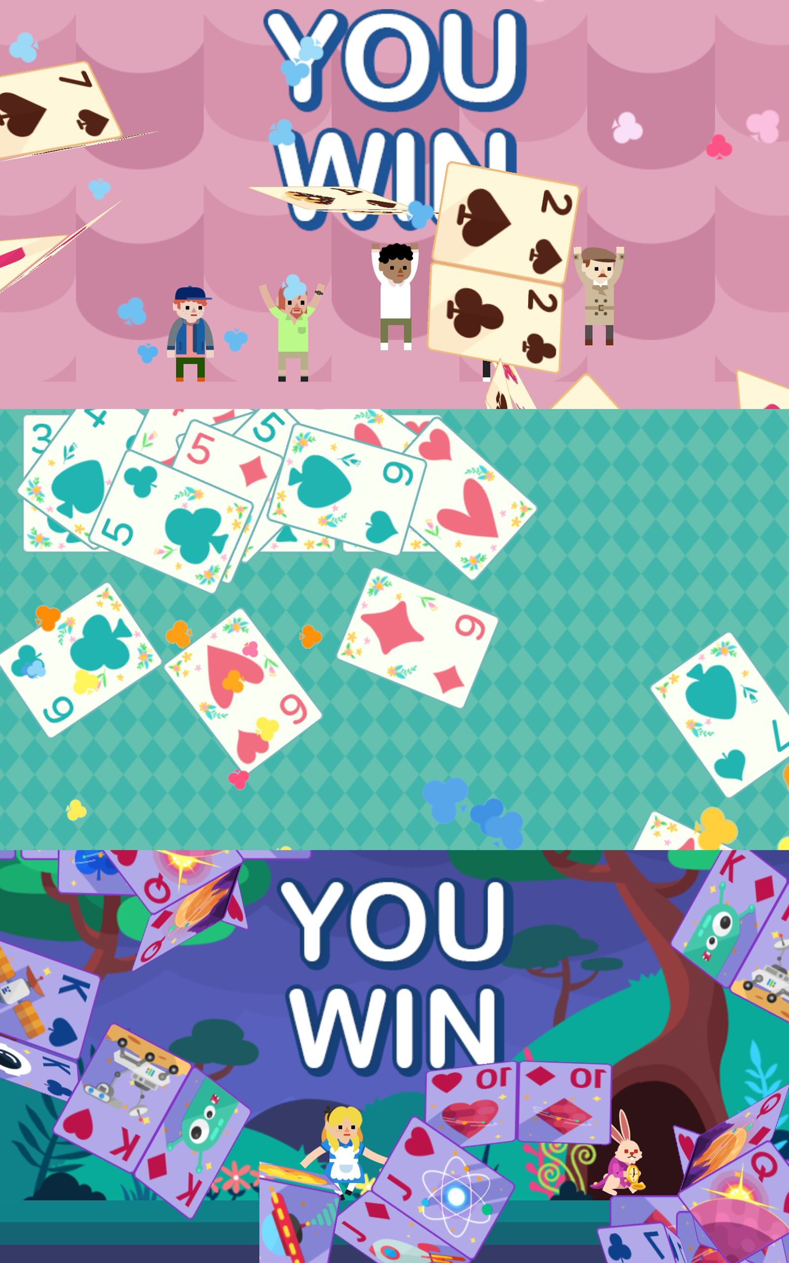 Solitaire Cooking Tower Game Screenshot