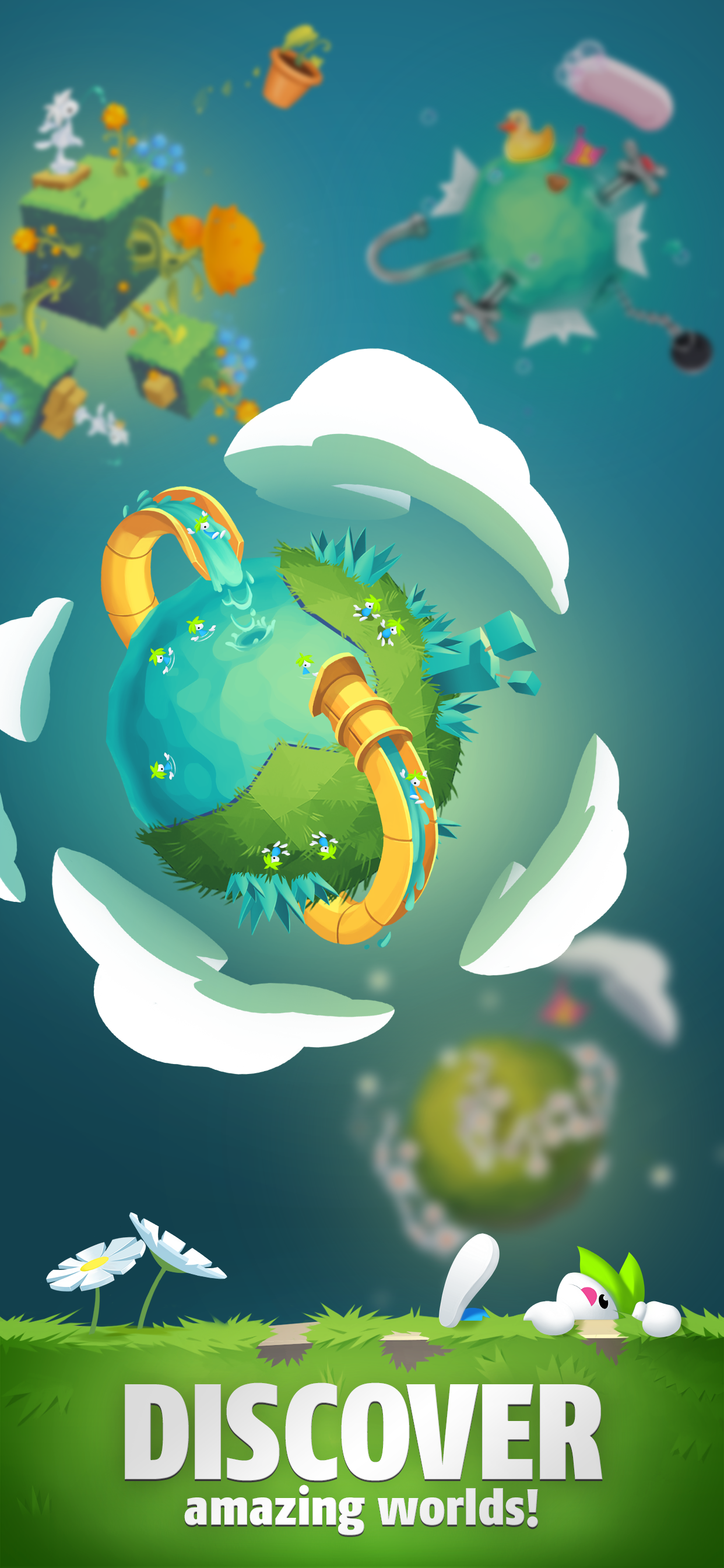 Lemmings: Puzzle Survival Game Screenshot