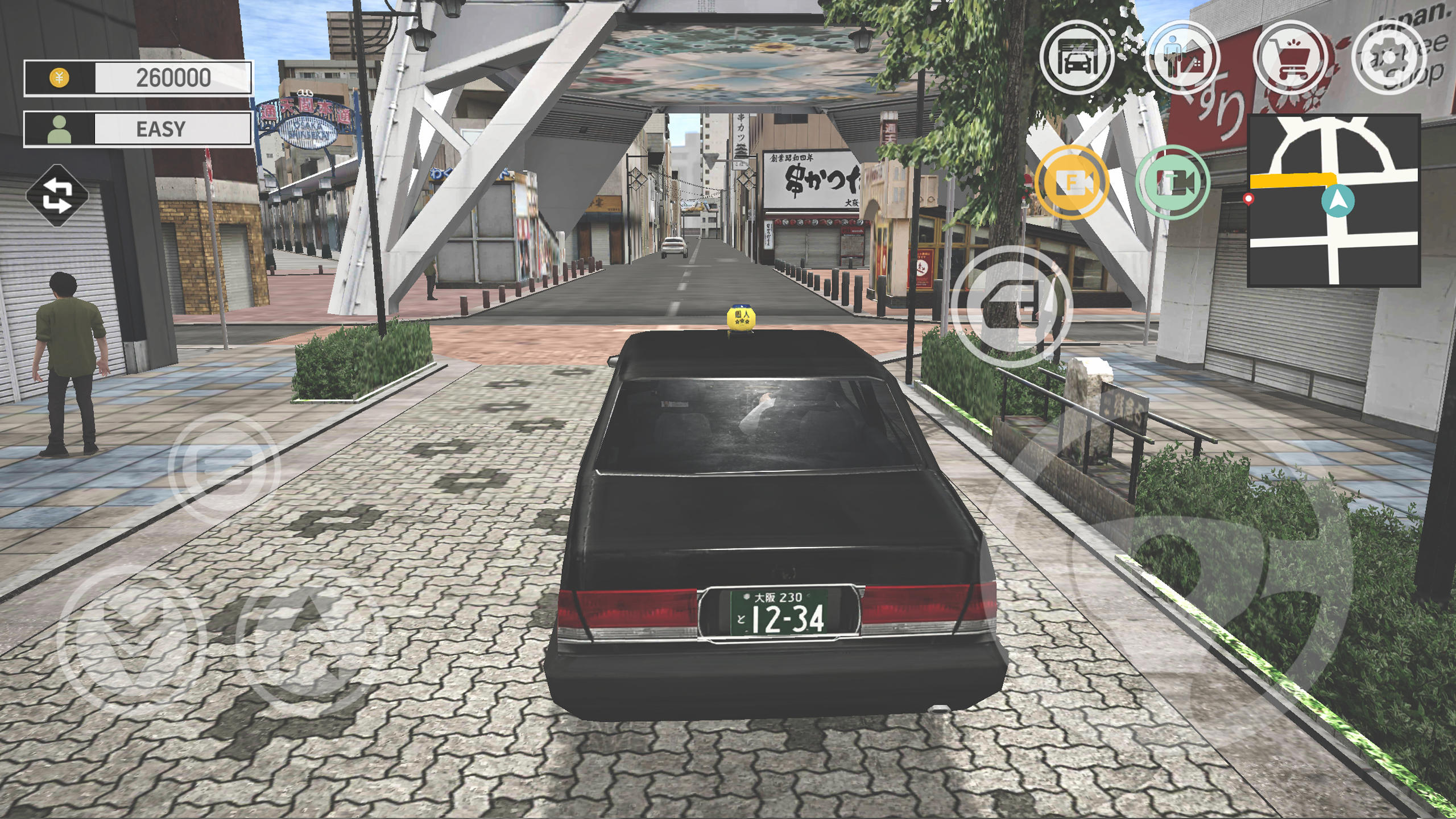 Japan Taxi Simulator : Driving screenshot game
