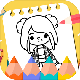 Toca coloring book
