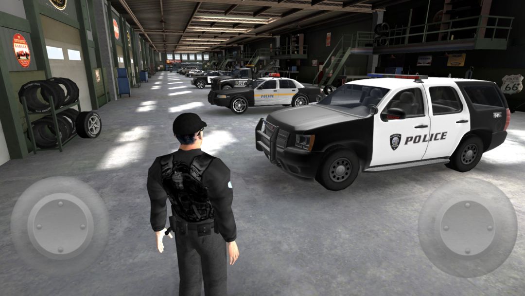 Police Car Drift Simulator ภาพหน้าจอเกม