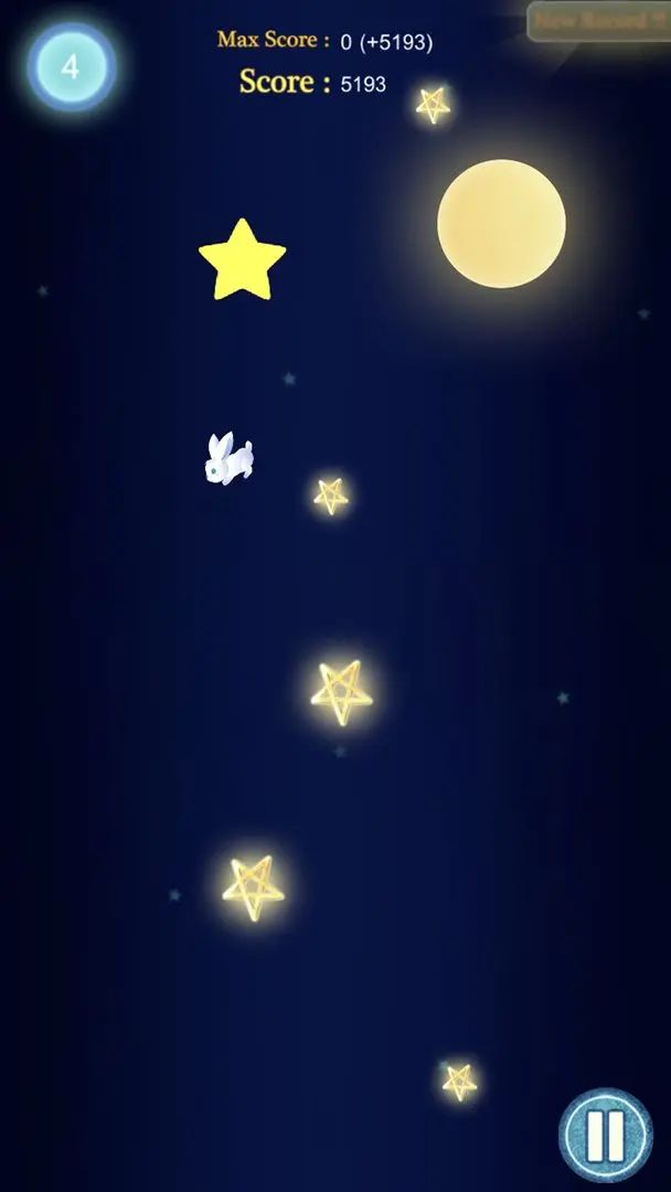 Screenshot of star jump