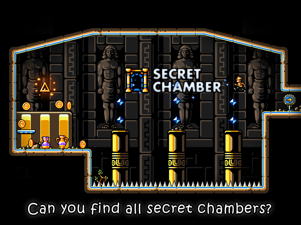 Traps n' Gemstones Game Screenshot