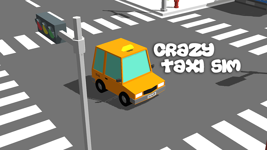 Screenshot of Crazy Taxi Sim
