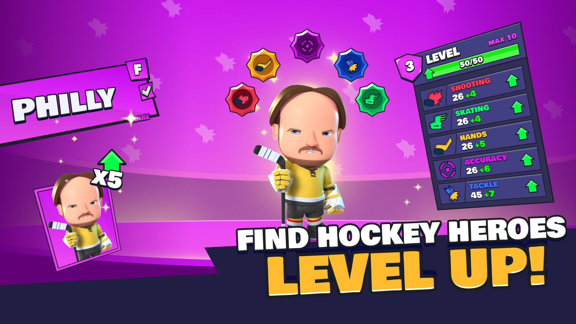 Pocket Hockey Stars Game Screenshot