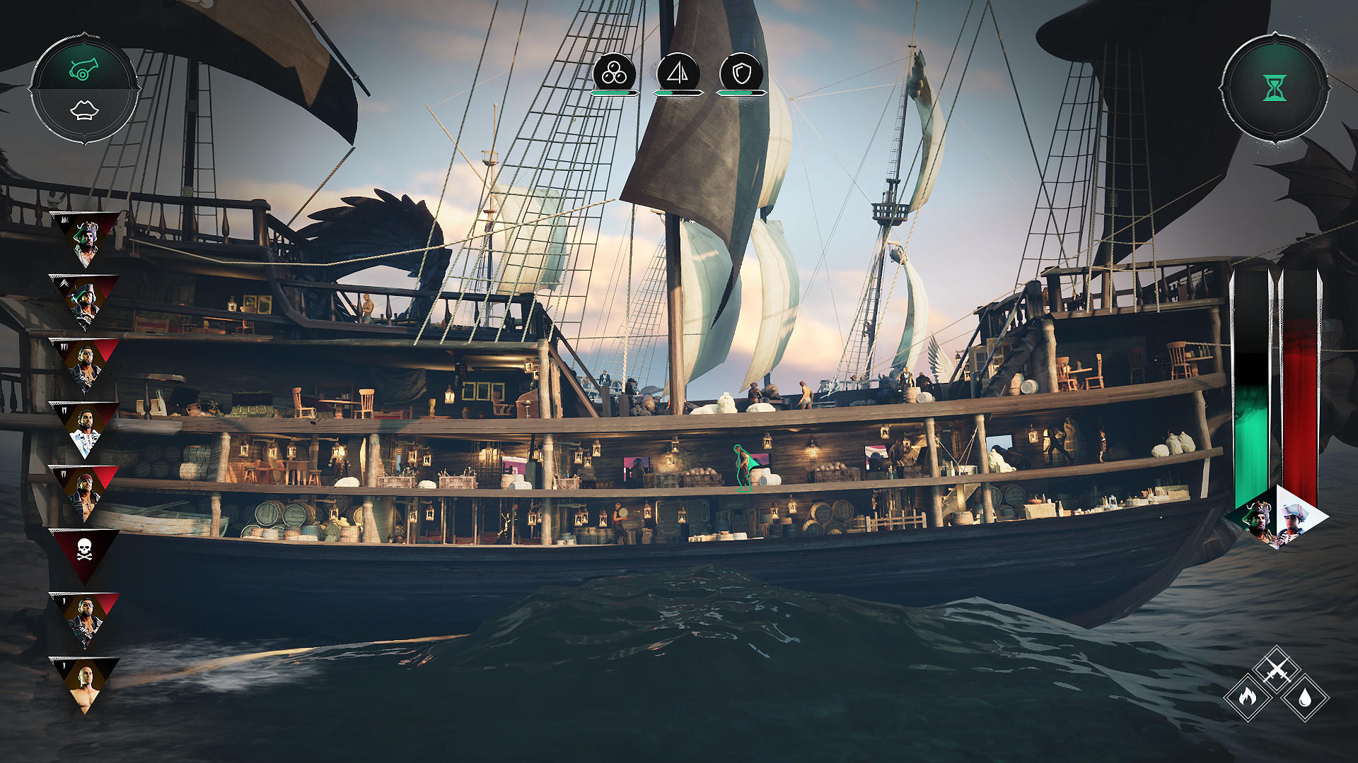 Pirate Commander Game Screenshot