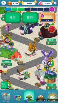 SpongeBobのアイドルアドベンチャー ゲームのスクリーンショット