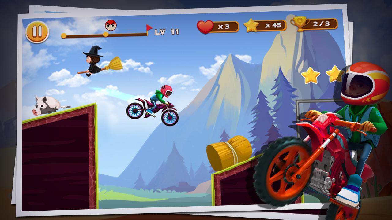Stunt Moto Racing Game Screenshot