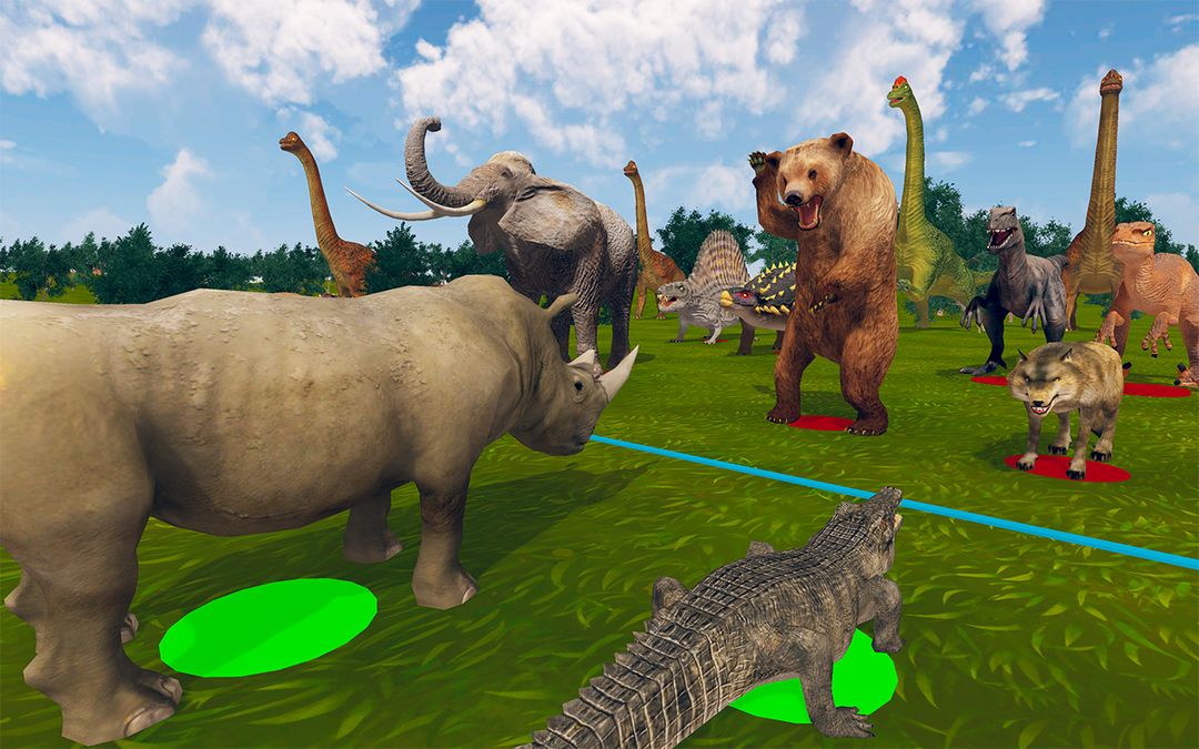 Ultimate Animal Battle Simulator 게임 스크린 샷