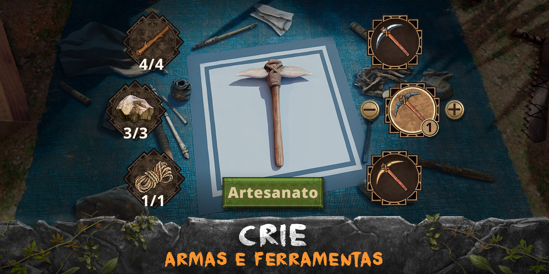 Captura de Tela do Jogo Survival Island: Survivor EVO